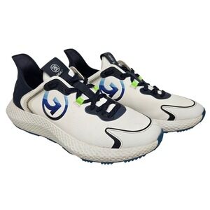 G/FORE MG4X2 Stippled Hybrid Golf Cross Trainer Men 10 White Blue Sneaker Golf